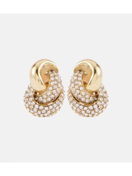 Pendientes Oscar De La Renta dorado