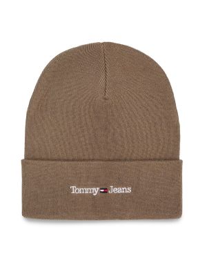 Kepurė Tommy Jeans ruda