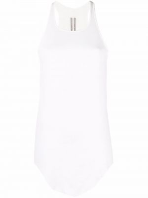 Bomull tank top Rick Owens hvit