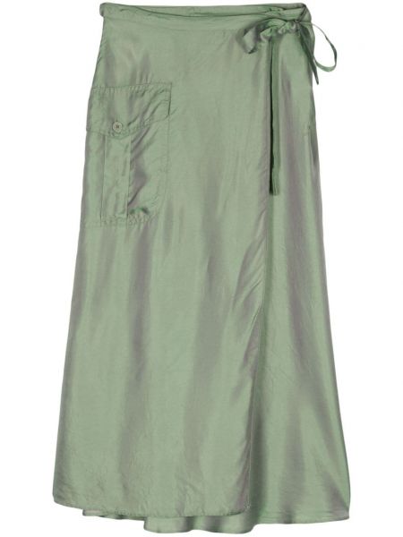 Midi suknja Aspesi zelena