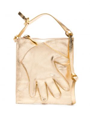 Leder shopper handtasche Jejia gold