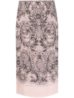 Midi sukně Valentino Pre-owned - Černá