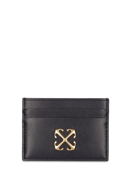 Kožená kožená peňaženka Off-white