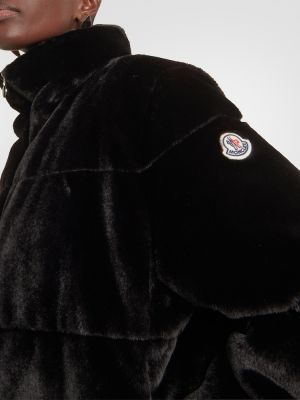 Oboustranná péřová bunda Moncler černá