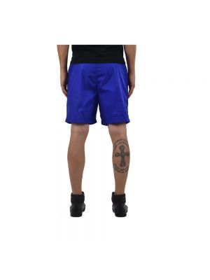 Pantalones cortos con botones de nailon Dsquared2 azul
