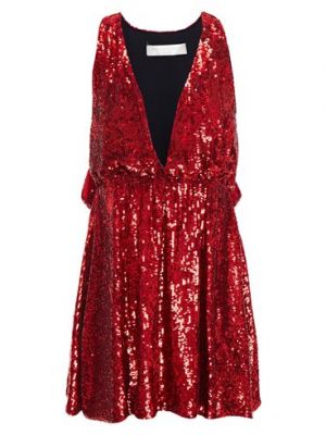 Mini vestido Caroline Constas rojo