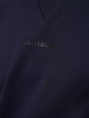 Памучна тениска Alphatauri сиво