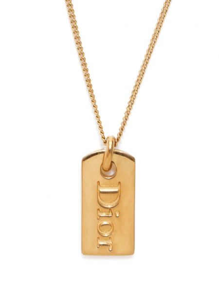 Αλυσίδα επίχρυσο Christian Dior Pre-owned χρυσό