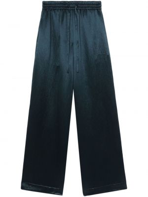 Φλοράλ παντελόνι με ίσιο πόδι σε φαρδιά γραμμή 3.1 Phillip Lim μπλε
