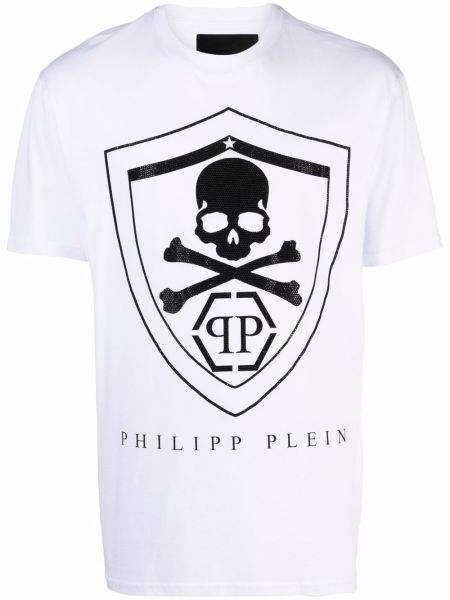 T-shirt Philipp Plein hvid