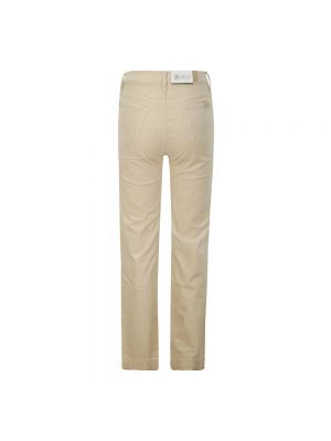 Aksamitne proste jeansy 7 For All Mankind białe