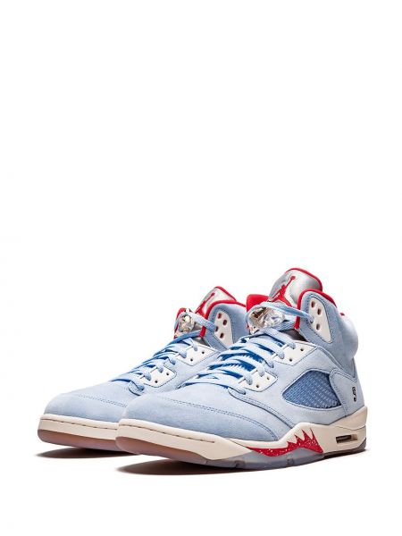 Sneakersy Jordan 5 Retro niebieskie