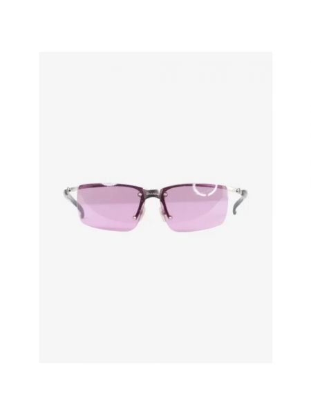 Okulary przeciwsłoneczne Chanel Vintage fioletowe