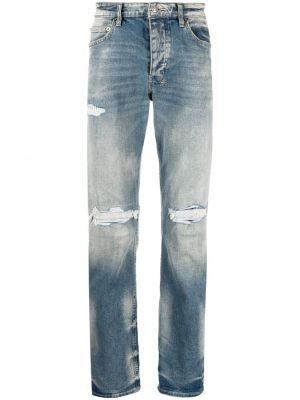 Jeans skinny effet usé slim Ksubi bleu
