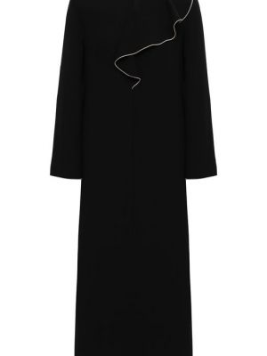 Шелковое платье из вискозы Giorgio Armani