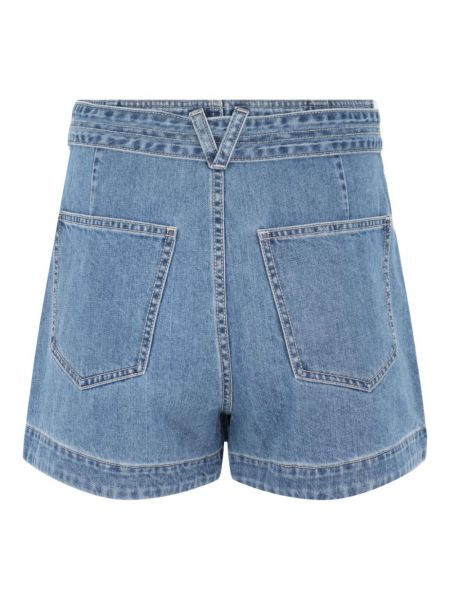 Shorts en jean Veronica Beard bleu
