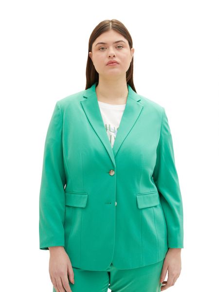 Пиджак Tom Tailor зеленый