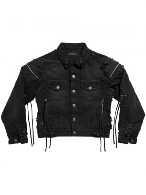 Traper jakna sa šiljcima Balenciaga crna