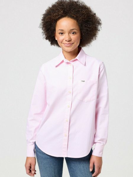 Рубашка Wrangler розовая