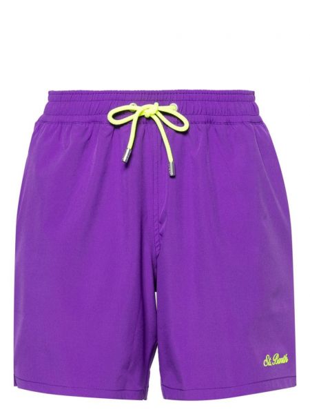Pantaloni scurți Mc2 Saint Barth violet