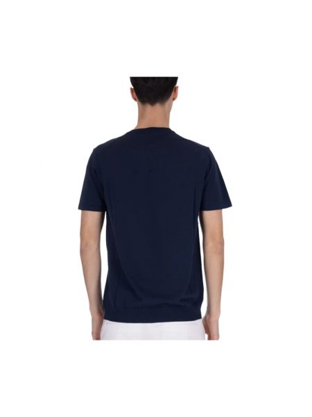 Camiseta de algodón Daniele Fiesoli azul