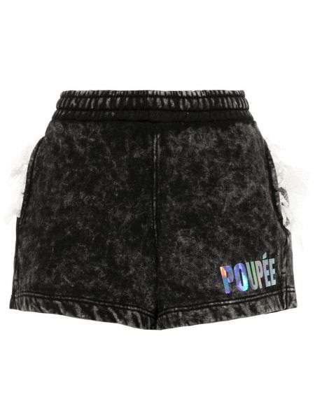 Bomuld shorts Loulou sort