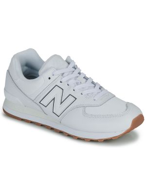 Sneakerși New Balance 574 alb