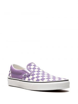 Zapatillas con estampado slip on Vans violeta