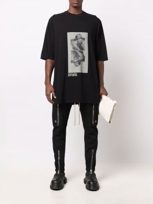 „cargo“ stiliaus kelnės Rick Owens juoda