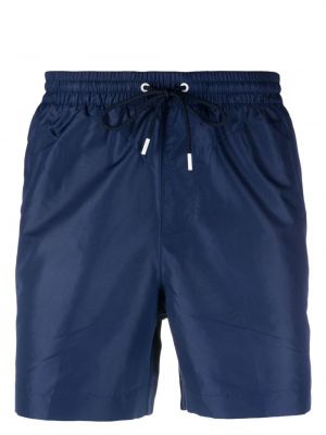 Pantaloni scurți cu imagine Calvin Klein albastru