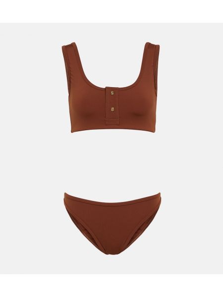 Bikini Bottega Veneta smeđa