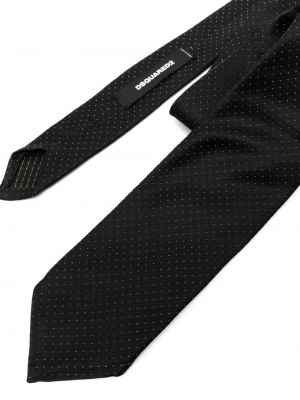 Krawat w grochy z nadrukiem Dsquared2