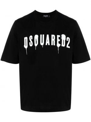 T-shirt Dsquared2 svart