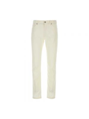 Białe jeansy skinny Z Zegna