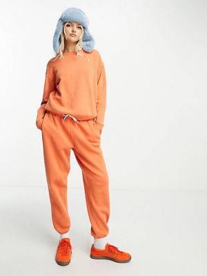 Джоггеры Polo Ralph Lauren оранжевые