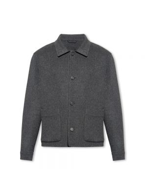 Veste en laine en cachemire Givenchy gris