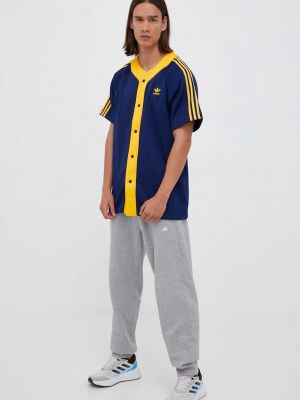 Košulja bootcut Adidas Originals plava
