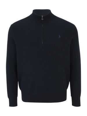 Džemperis ar augstu apkakli Polo Ralph Lauren Big & Tall zils