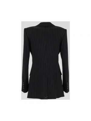 Blazer de lana manga larga Dolce & Gabbana negro