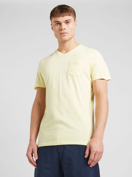 T-shirt Camp David giallo