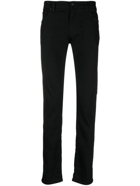 Skinny fit-jeans Dolce & Gabbana svart