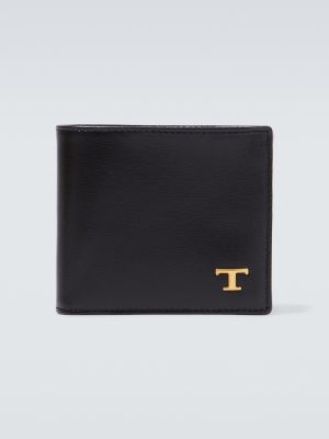 Kožená peňaženka Tod's čierna