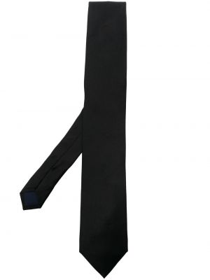 Сатенена вратовръзка Corneliani черно