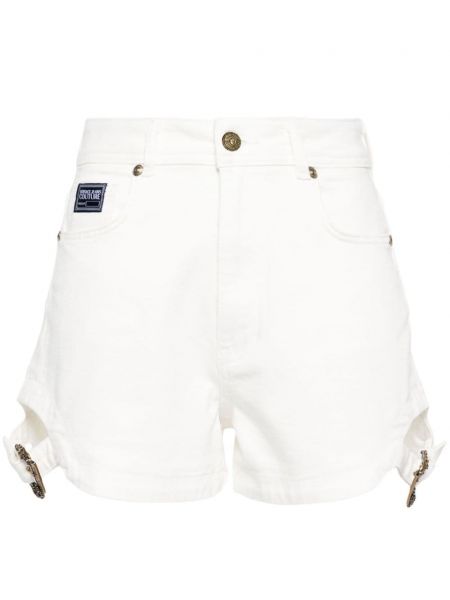 Kratke hlače sa kopčom Versace Jeans Couture bijela