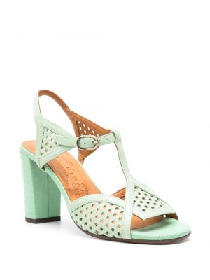 Leder sandale Chie Mihara grün