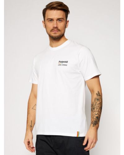 Local Heroes Póló Ribbon LHPLT0009 Fehér Regular Fit