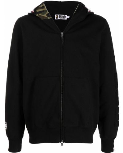 Kamuflere zip hettegenser A Bathing Ape® svart