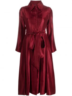 Midi haljina Baruni crvena
