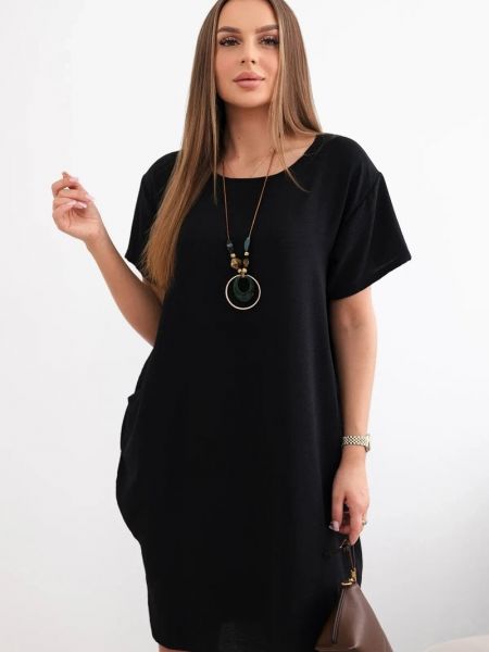 Φόρεμα με τσέπες Kesi μαύρο