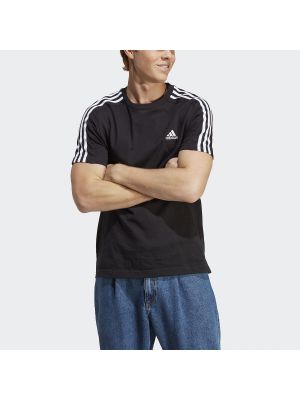 Camiseta de punto de tela jersey Adidas Sportswear negro